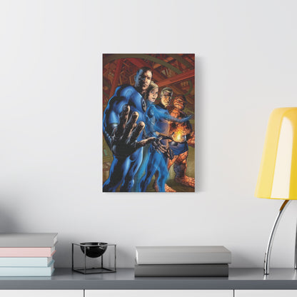 Superhero Art Canvas Print