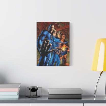 Superhero Art Canvas Print