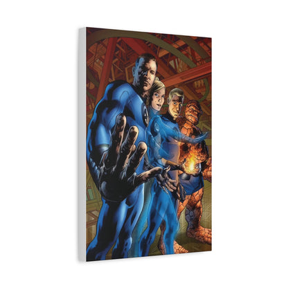 Superhero Art Canvas Print