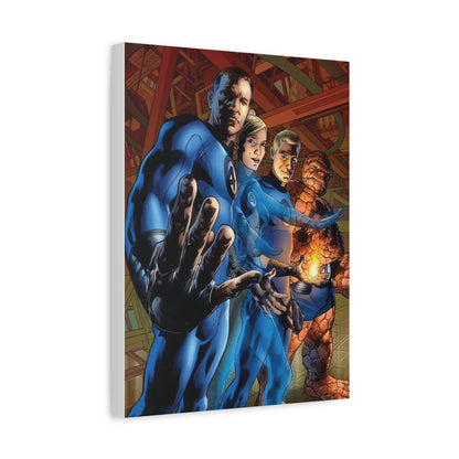 Superhero Art Canvas Print